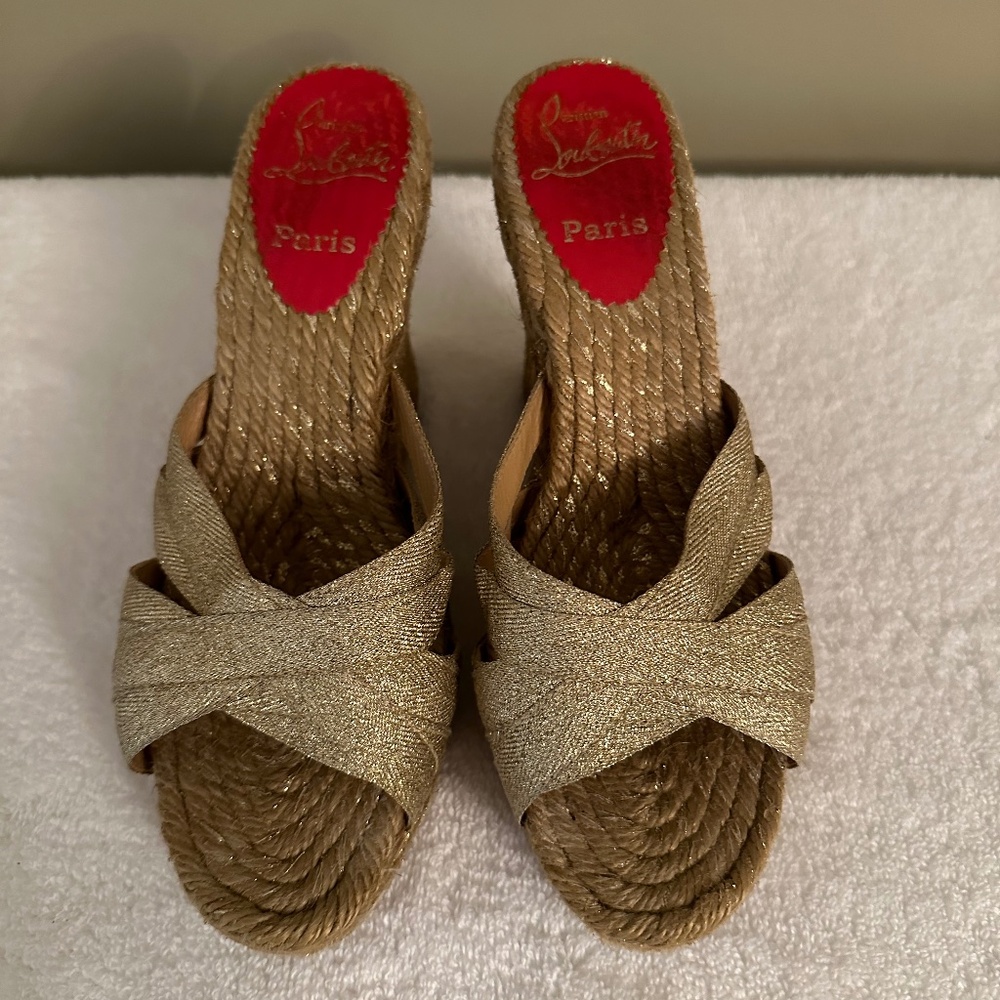 Christian Louboutin wedges